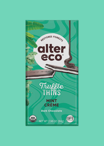 Alter Eco Truffle Thins - Mint