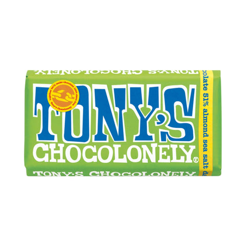 Tony's Chocolonely 180G - Dark Almond Sea Salt