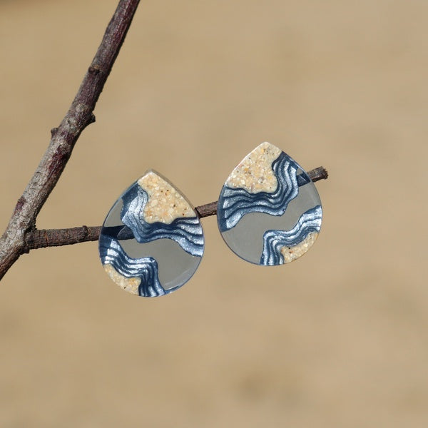Ridge Stud Earrings - Philippines