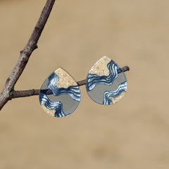 Ridge Stud Earrings - Philippines