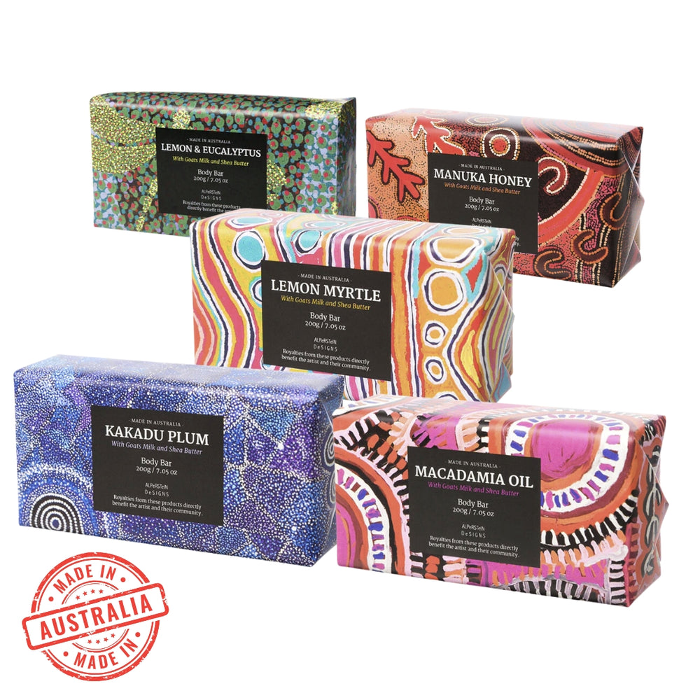 Goat's Milk & Shea Butter Soap Body Bar - Australia