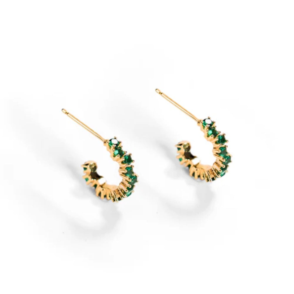 Radicle Hoop Earrings - Asia