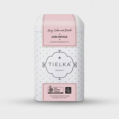 Tielka Breakfast Black Tea Pyramid Bags Tin - 25pc