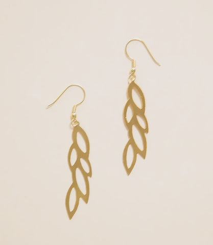 Jali -Leaf Earrings - India