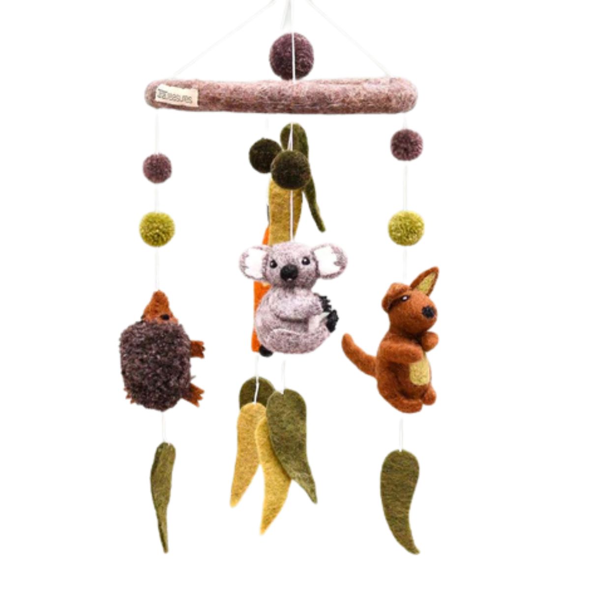 Felt Australian Animals Cot Mobile - Nepal