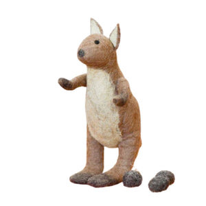Felt Toy Kangaroo - Nepal