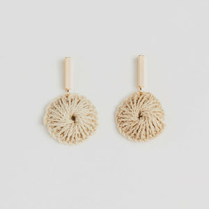 Bilum & Bilas - Bar Earrings - Gold - Papua New Guinea
