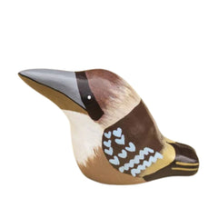 Handmade Clay Paperweight Whistle - Laughing Kookaburra - Thailand