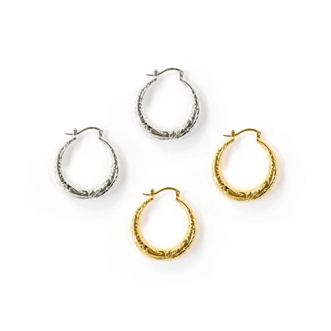 Leaf of Awareness Earrings - Asia