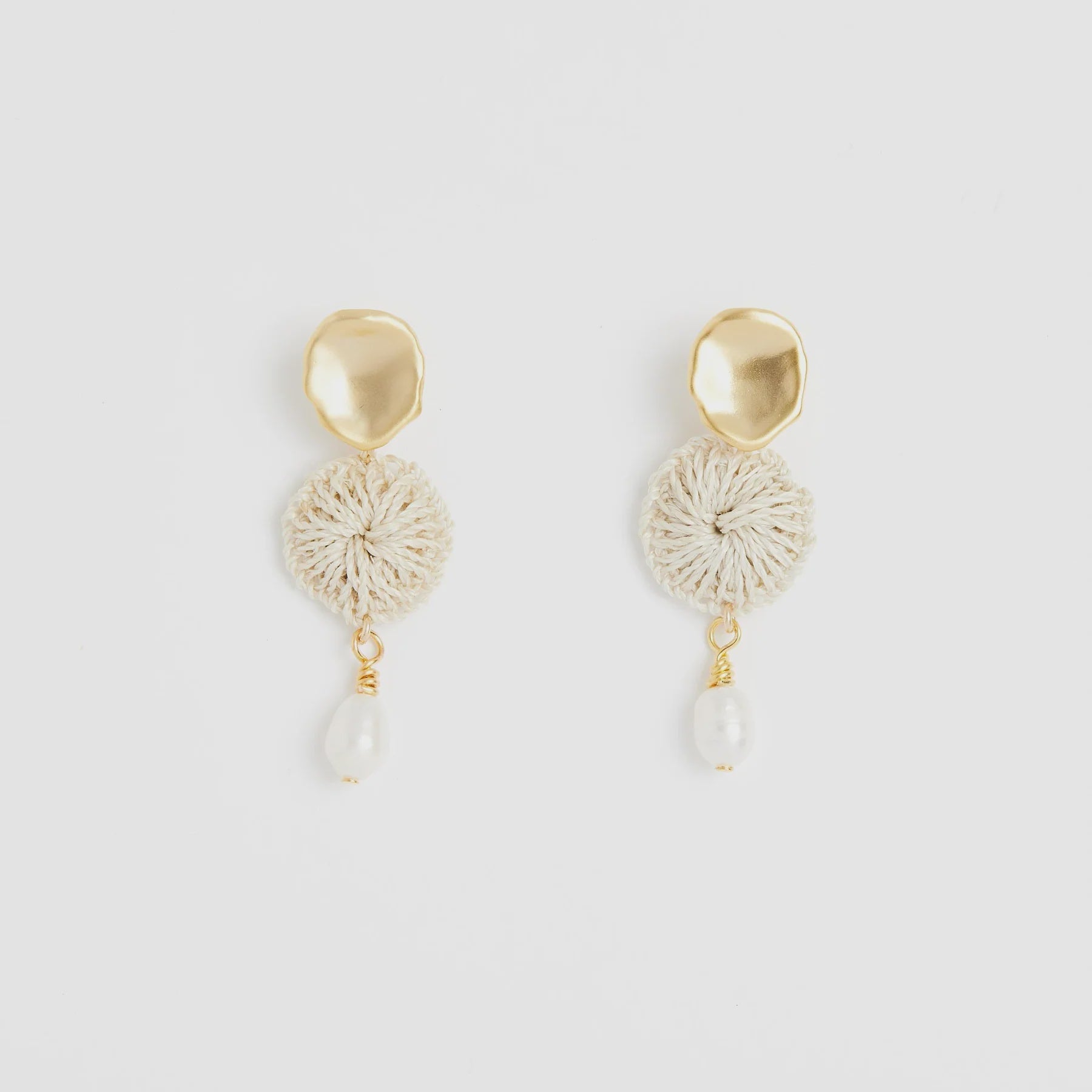 Lik Lik Malalo Earrings - Gold - Papua New Guinea
