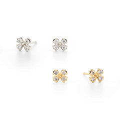 Mustard Flower Post Earrings - Asia