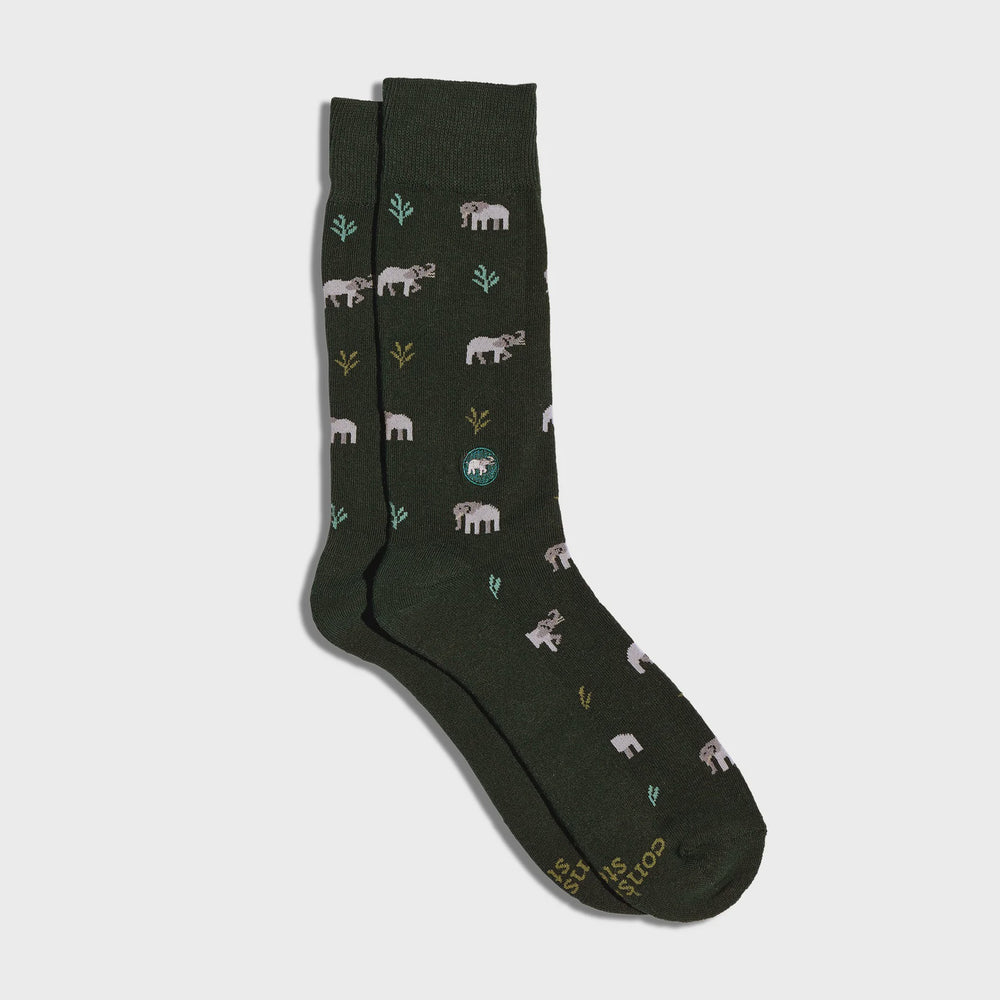 Socks That Protect Elephants - Elephant Oasis - India