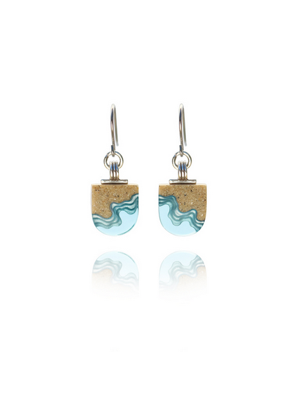 BoldB - Shoreline Earrings - Aqua - Philippines