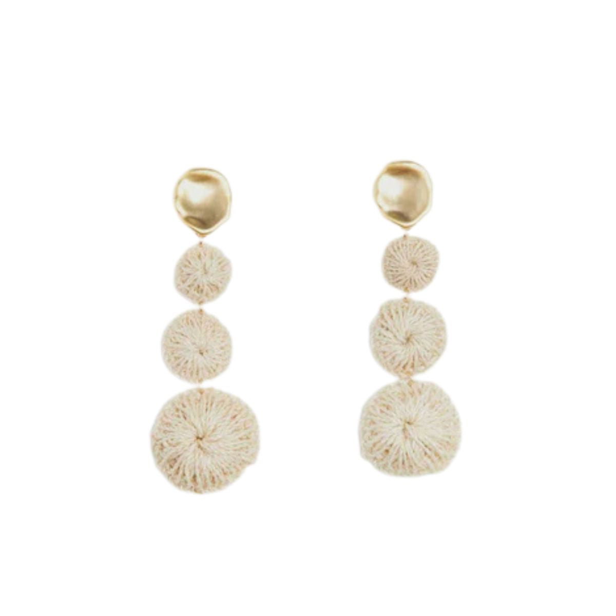 Sowana Earrings - Gold - Papua New Guinea