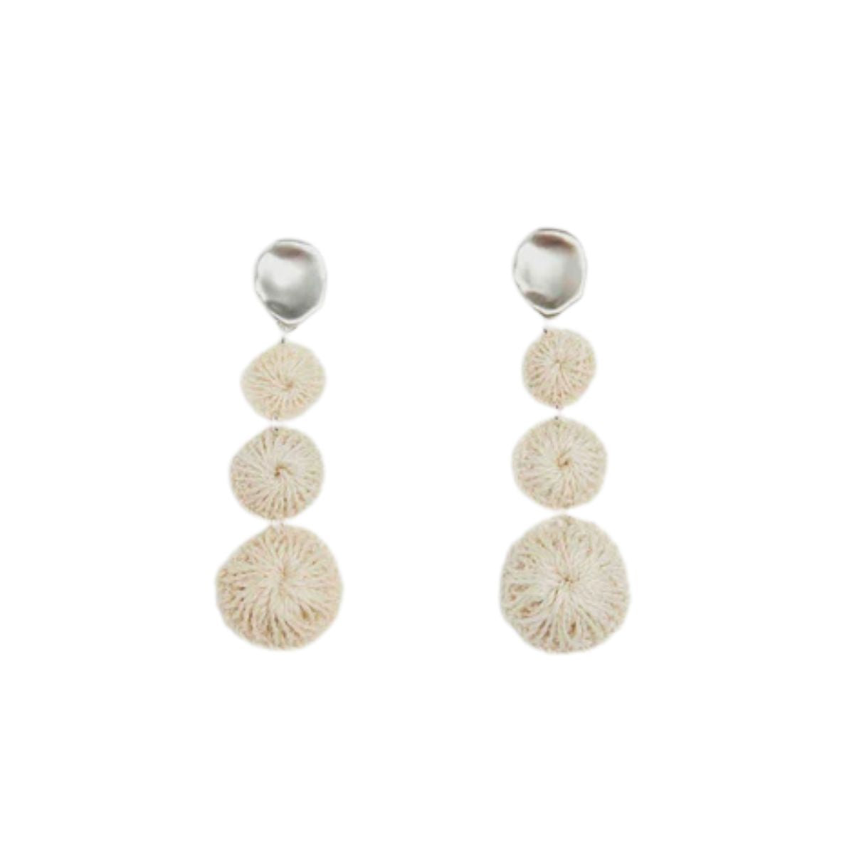 Sowana Earrings - Silver - Papua New Guinea