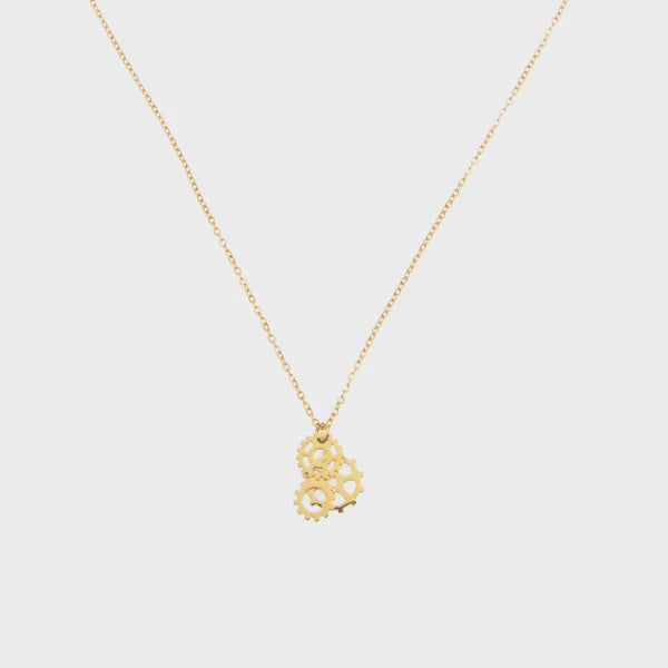 Justice in Motion Necklace - Gold - Asia
