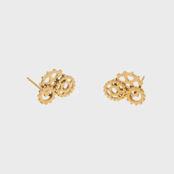 Justice in Motion Earrings - Gold - Asia
