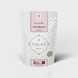 Tielka Breakfast Black Tea Pyramid Bags - Pouch 10pc