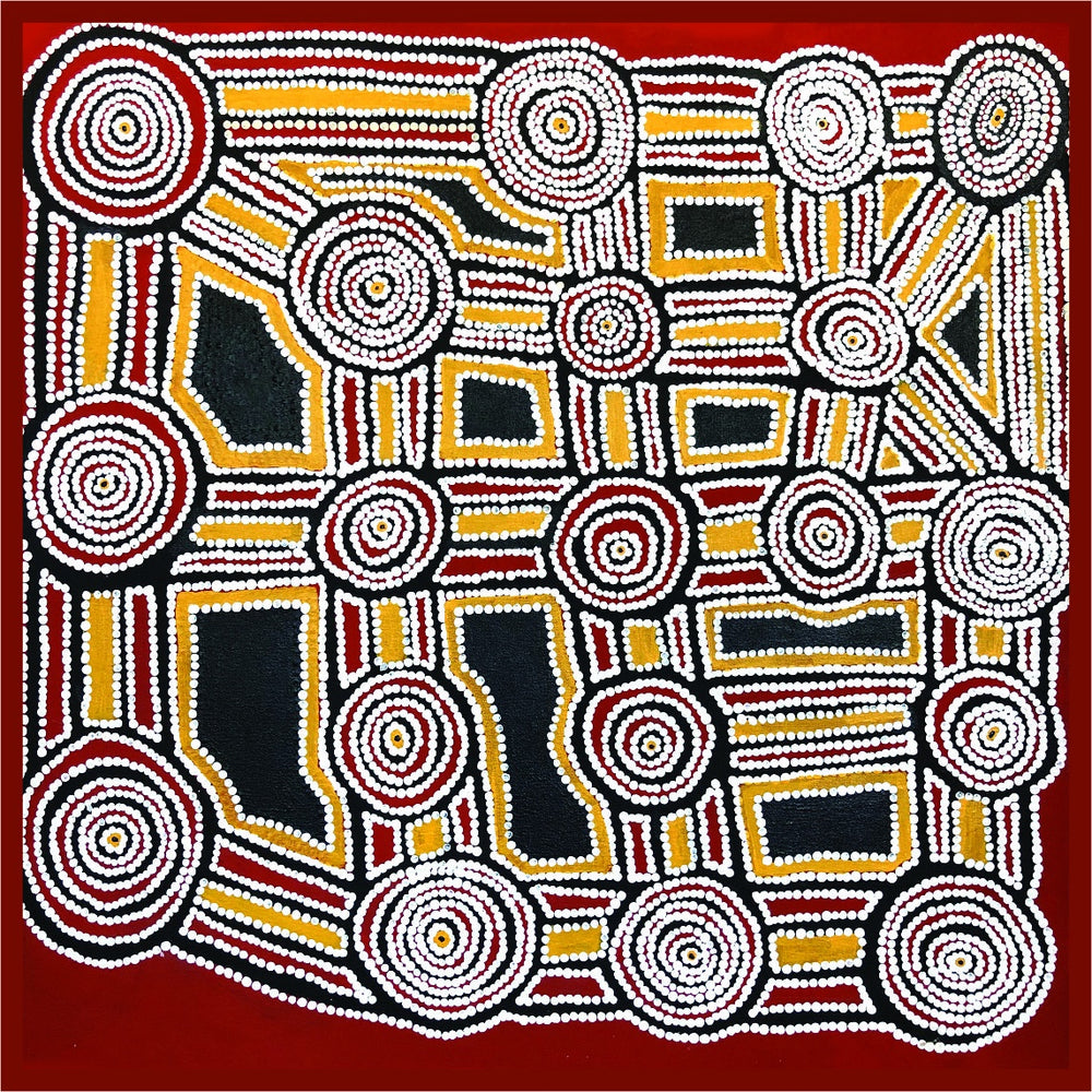 Square Cotton Tablecloth - Surparkra Jugadai - India