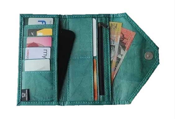 Leaf Leather Purse - Thailand