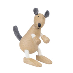 Wooden Kangaroo Toy - Vietnam