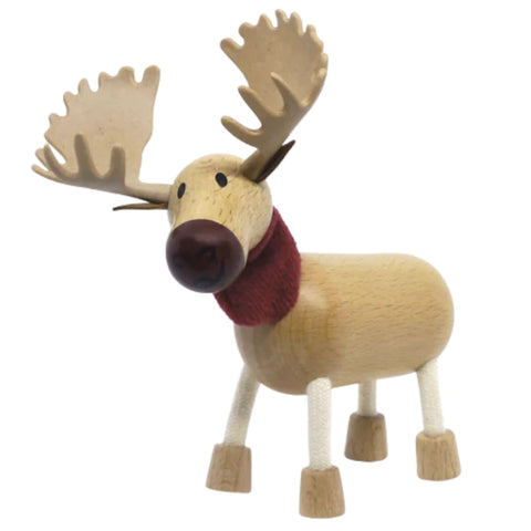 Wooden Moose Toy - Vietnam