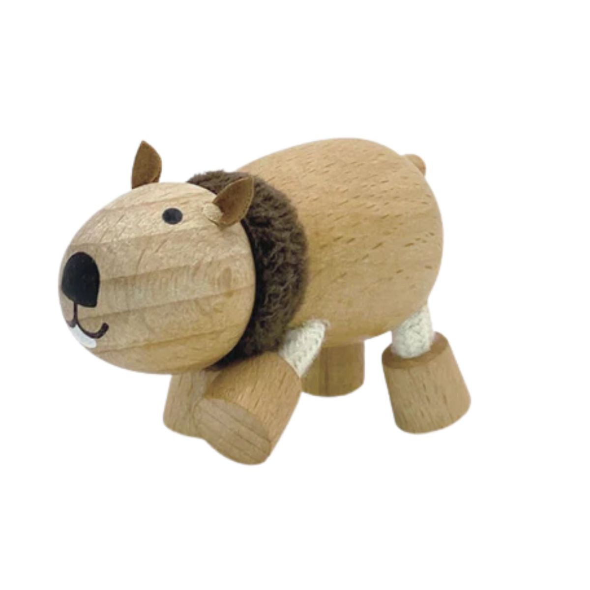 Wooden Wombat Toy - Vietnam