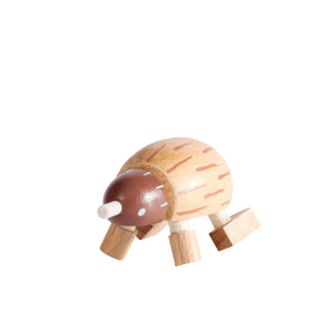 Wooden Echidna Toy - Vietnam