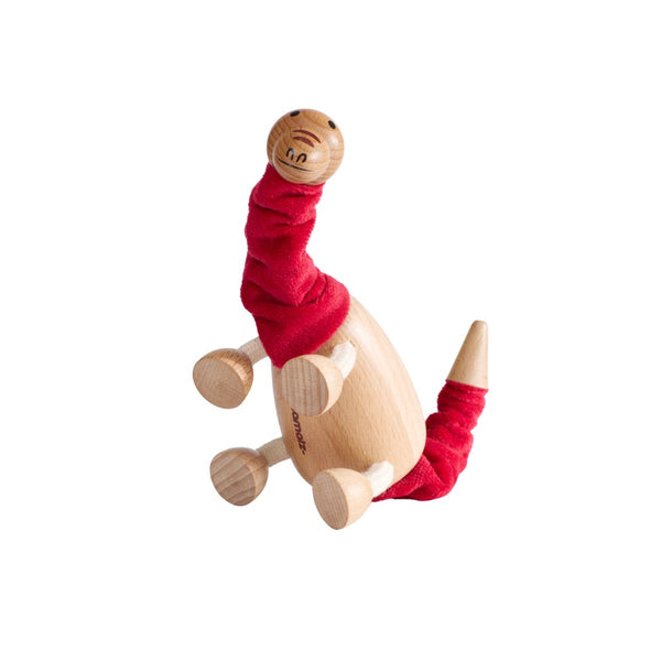 Wooden Brontosaurus Dinosaur Toy - Vietnam