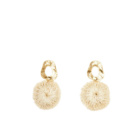 Warp Earrings - Papua New Guinea