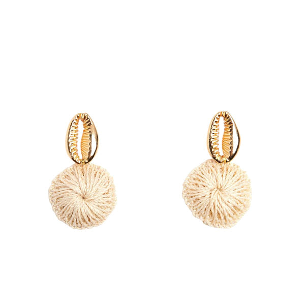 Cowry Shell Earrings - Papua New Guinea