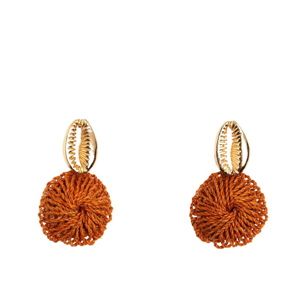 Cowry Shell Earrings - Papua New Guinea