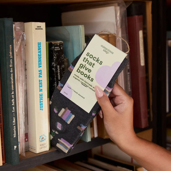 Socks That Give Books - Fully Booked - India