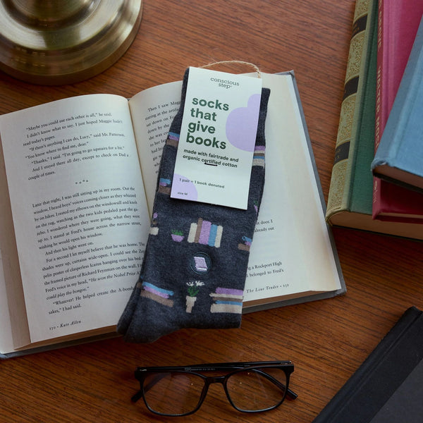 Socks That Give Books - Fully Booked - India