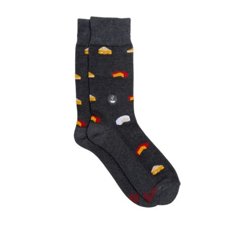 Socks That Provide Meals - Feelin' Cheesy - India