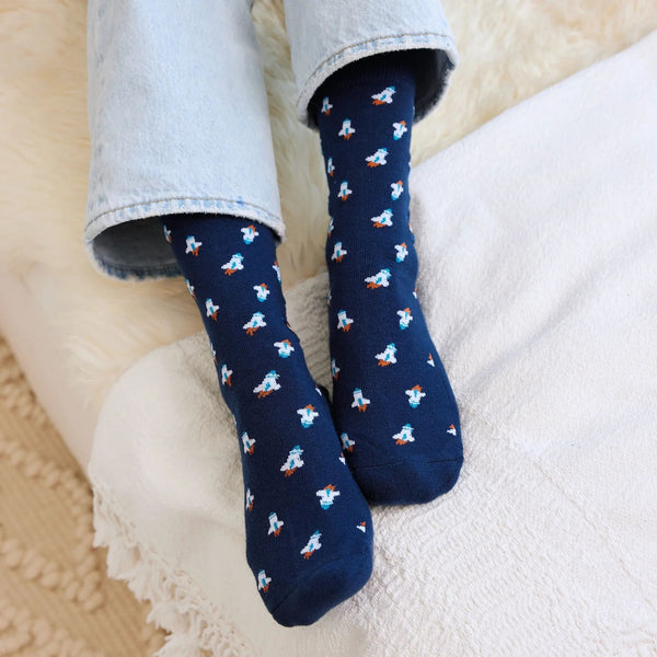 Socks That Support Space Exploration - Racing Rocket Ships - India