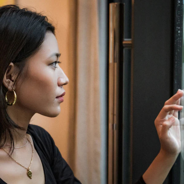 Leaf of Awareness Earrings - Asia