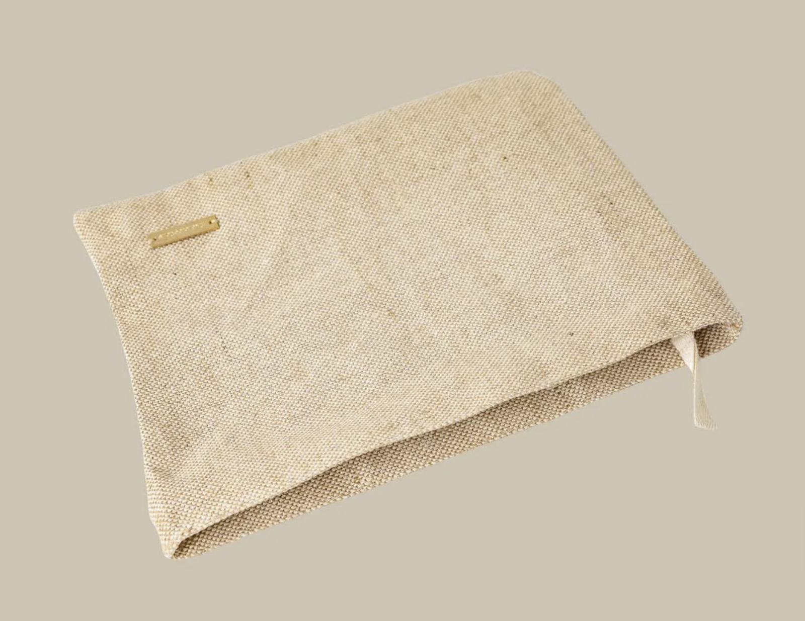 Eco-friendly Jute Cotton Travel Pouch - India