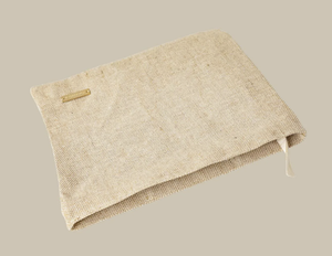 Eco-friendly Jute Cotton Travel Pouch - India