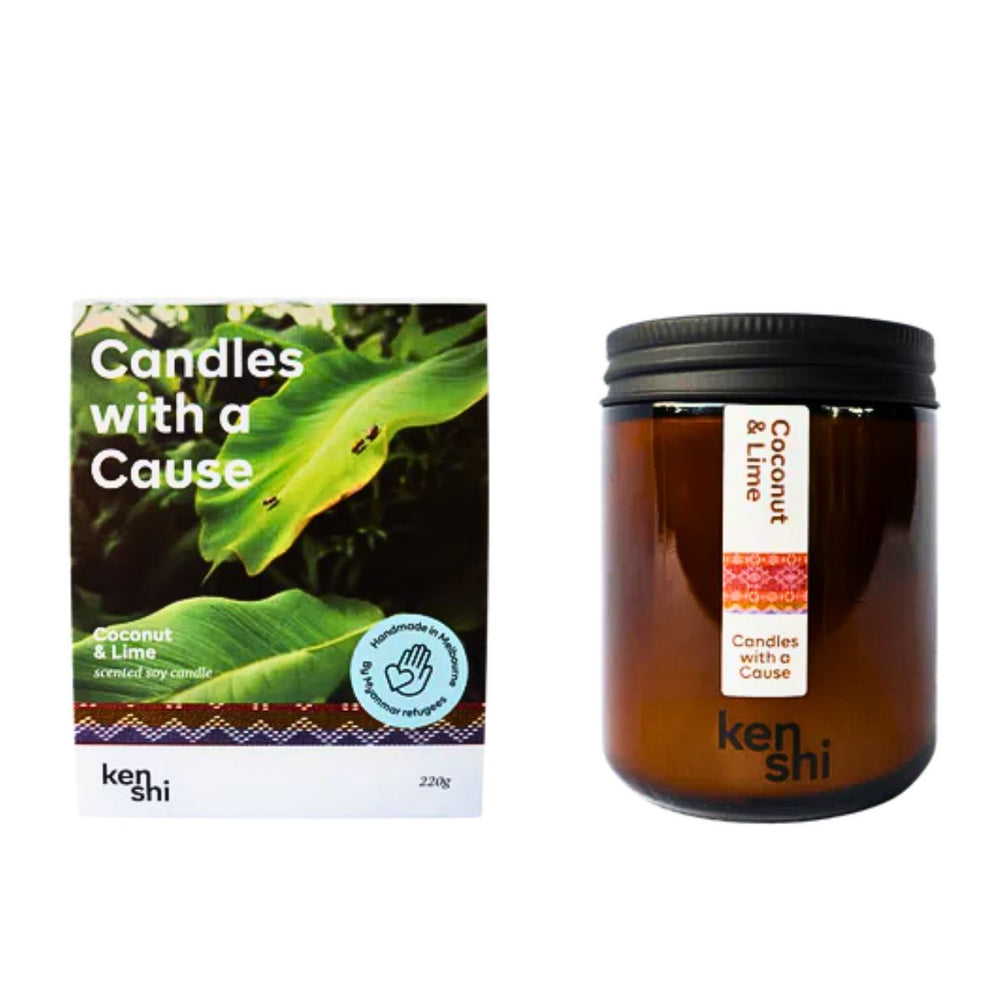 Candle - Coconut & Lime Candle - Australia
