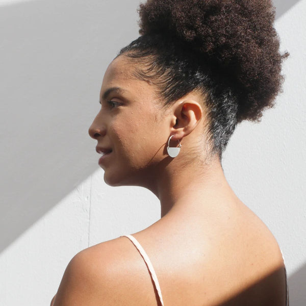 Half Moon Earrings - Small - India