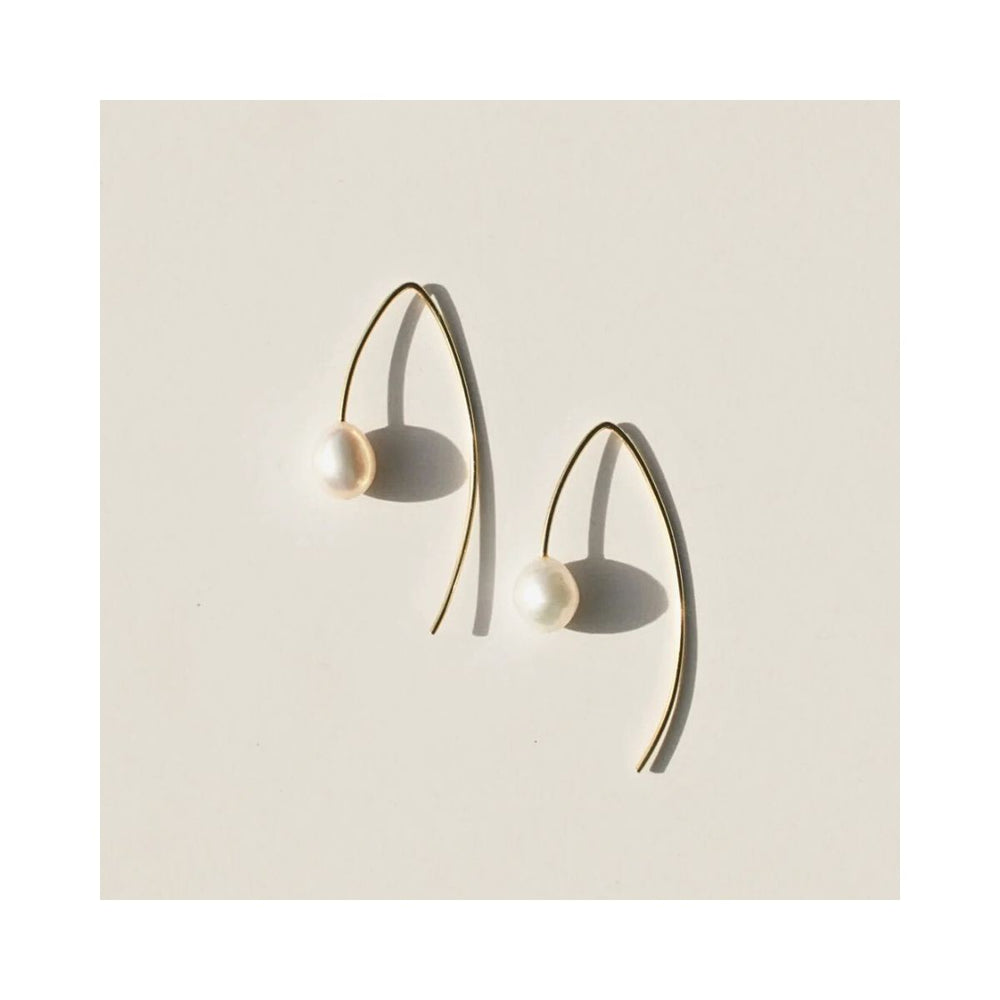 Pearl Threader Earrings - India