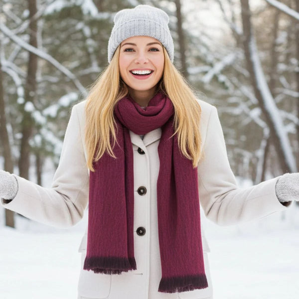 Alpaca Blend Classic Scarf - Ecuador