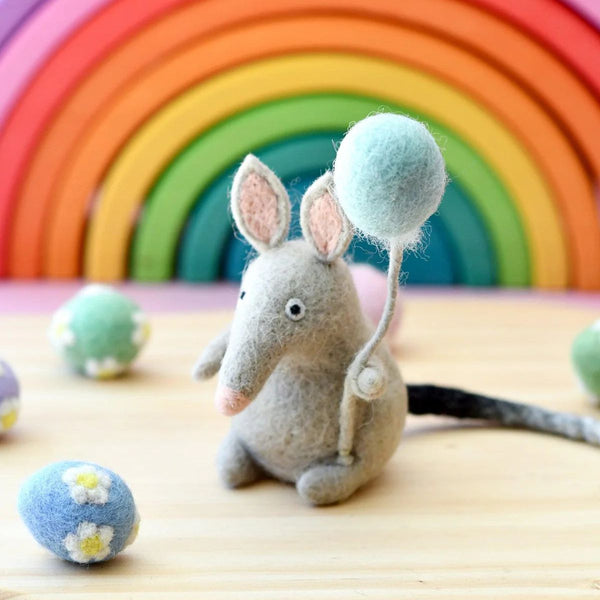 Felt Easter Bilby With Balloon - Nepal