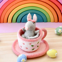 Felt Bilby Tea Party Toy Set - Nepal