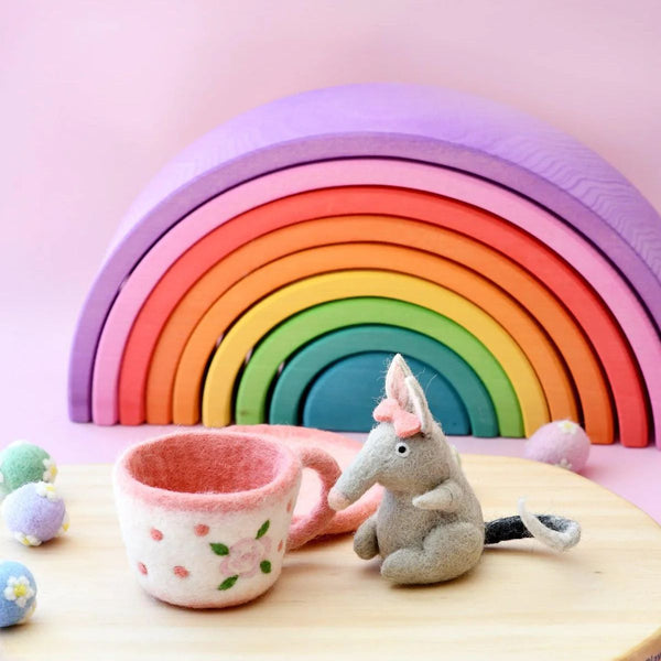 Felt Bilby Tea Party Toy Set - Nepal
