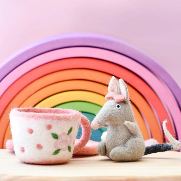 Felt Bilby Tea Party Toy Set - Nepal