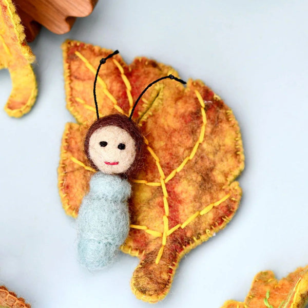 Felt Leaf Baby - Nepal