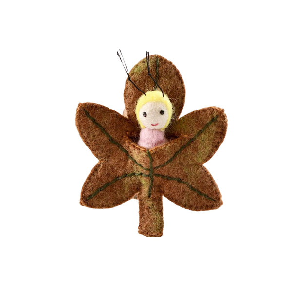 Felt Leaf Baby - Nepal
