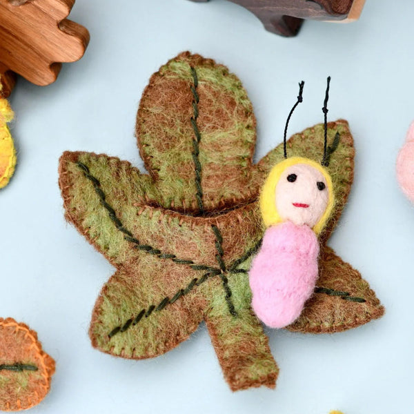 Felt Leaf Baby - Nepal